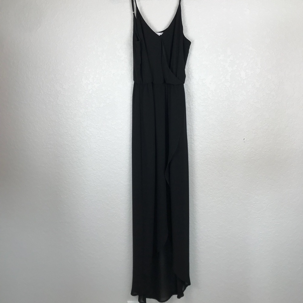 Lush Long Black Dress